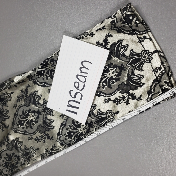 Altard state black & gold jeggings size medium - Picture 3 of 10